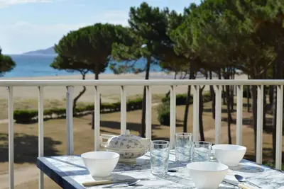 Image de Appartement 2 pièces, 5 couchages, front de mer - Argeles-sur-Mer, Parking, Animaux admis