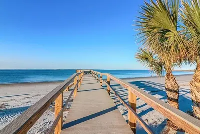 Image de Tybee Sun-Setter, Plage du Nord, Tybee Island, Ga