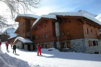 Image de Luxueux appartement avec sauna, hammam, spa sur la piste à 400 m des remontées