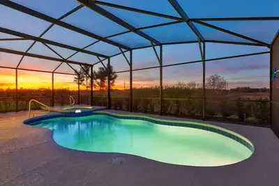 Image de Réserve Solterra | Ultra privée 7 chambres piscine privée maison près de Disney