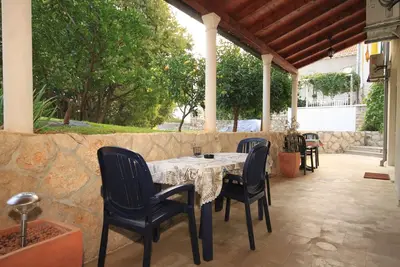 Garçonnière avec la terrasse Dubrovnik (As-8593-a)