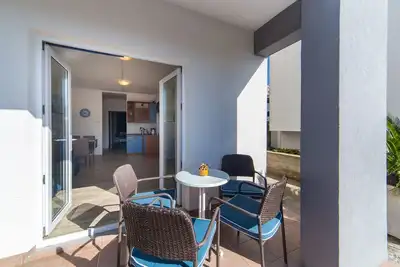 Appartement d'une chambre prés de la plage Brist, Makarska (A-11078-a)