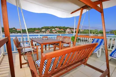 Image de Appartement d'une chambre prés de la plage Lumbarda, Korcula (A-9303-a)