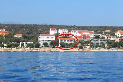 Image de Appartement d'une chambre prés de la plage Mandre, Pag (A-8655-b)