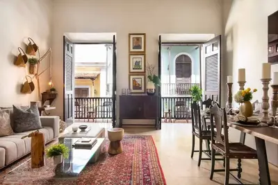 Image de Villa Blanca<br> Colonial élégant 2 chambres au coeur du quartier historique du vieux San Juan