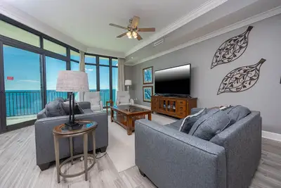 Image de Phoenix West ~ 3 chambres - Balcon sur la plage! Rivière tranquille! !