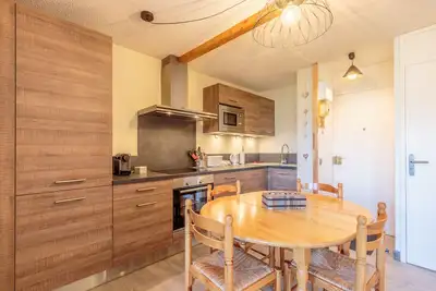 Image de duplex 6 couchages centre station Les Coches. domaine Montchavin La Plagne