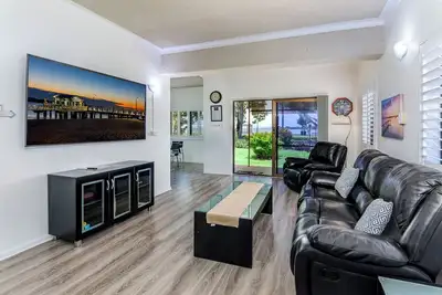Image de Keith's Place, l'unité la plus populaire de l'île Bribie, près de Brisbane.