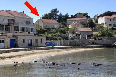 Image de Appartement d'une chambre prés de la plage Lumbarda, Korcula (A-4437-b)