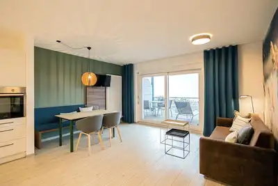 Image de Apartment No. 3, 50qm, 1 Schlafzimmer, 1 Wohn-\/Schlafraum, max. 4 Personen