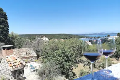 Image de Appartement d'une chambre avec la terrasse et la vue sur le mer Zman, Dugi otok (A-449-b)