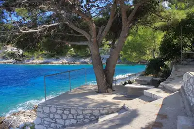Appartement de deux chambres prés de la plage Prigradica, Korcula (A-9140-b)