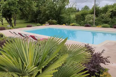 Image de Maison de campagne 8 personnes tout confort, grande piscine