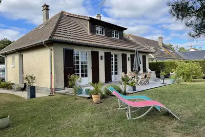 Image de Maison de charme à 150m de la plage avec jardin, 6-8 pers, Kairon Plage