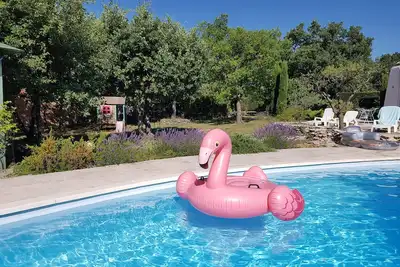 Image de Jolie Villa familiale Provence Gorges du Verdon Piscine Lac de Ste Croix Paca