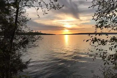 Image de Elevated View On Lk Superior, Escapade romantique, Boisé,