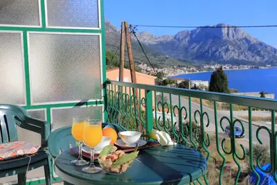Image de Appartement d'une chambre avec le balcon et la vue sur le mer Podaca, Makarska (A-11588-c)