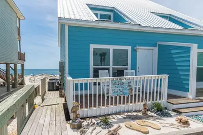 Image de Front De La Plage! 3 Br 2. 5ba! Pont privé! ~ Samedi 7 nuits de location! * Nuits Gratuites! *