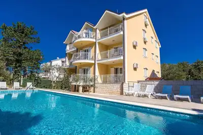 Image de Appartement d'une chambre avec la terrasse Jadranovo, Crikvenica (A-5521-b)