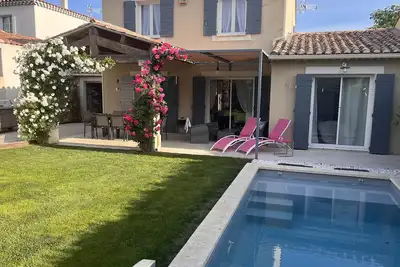 Image de St Rémy de Provence, villa récente, 4 ch\/2 SdB entre Alpilles et centre ville
