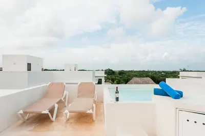 Image de Penthouse -Tulum Nude Friendly Paradise - Jacuzzi et piscine privés