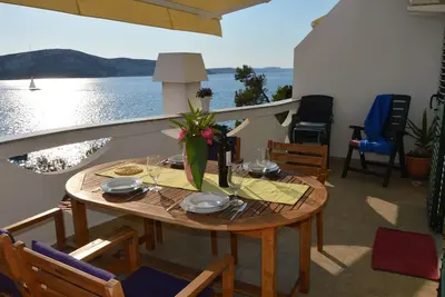 Image de Appartement de deux chambres prés de la plage Stara Novalja, Pag (A-9396-a)
