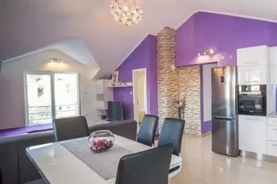 Image de Appartement d'une chambre avec le balcon et la vue sur le mer Povlja, Brac (A-14126-a)