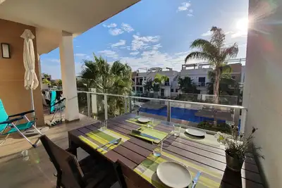 Image de Appartement moderne de 2 chambres avec piscine à 800 de la plage