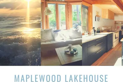 Image de Maplewood Lakehouse: confortable, calme, à 3 min à pied de la plage