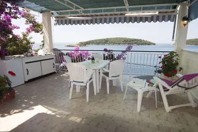 Image de Appartement de deux chambres prés de la plage Molunat, Dubrovnik (A-2137-d)