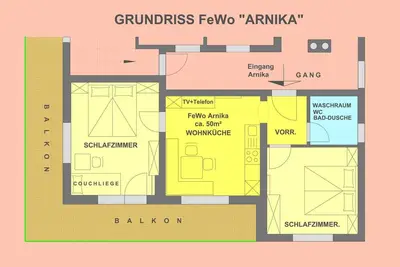 Image de Appartement - Arnika - Appartements Lechner
