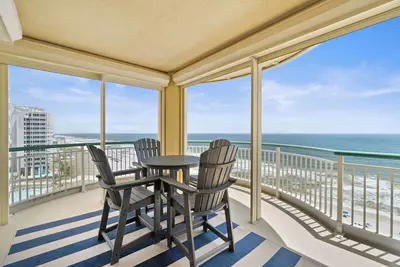Image de Beach Colony West 11b- Unité front de plage avec grande terrasse et vue imprenable!