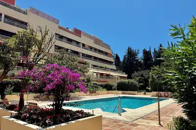 Image de Parque Marbella 53e coin central en bord de mer Wifi