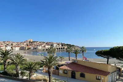 Studio bord de mer à Banyuls, proche plage