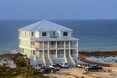 Image de \"Ch��teau dans le Sand West\" Orange Beach Al-9 chambres-peut accueillir jusqu'à 26-piscine priv��e