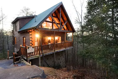 Belle cabane en rondins à moins de 5 miles de Gatlinburg, Pigeon Forge, The Park