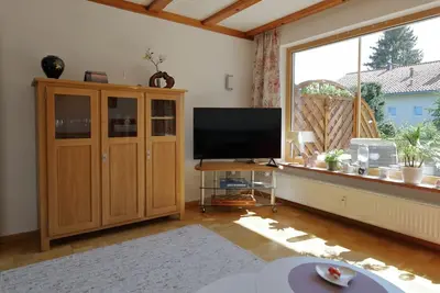 Image de Ferienwohnung Haas (65 qm) 1 Schlafzimmer, 1 Wohnraum, Essküche, Duschbad, Wlan