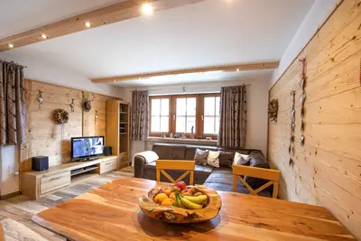 Image de Vallis (72qm), Terrasse, Kochnische, 2 Schlaf- und 1 Wohnzimmer, max 4 Personen