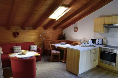 Image de Ferienwohnung Alpenrose, 1 bis 2 Personen, 50 qm, 1 Schlafzimmer, 2 Balkone