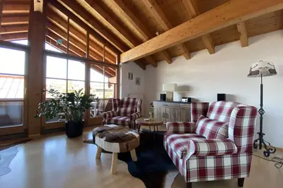 Image de (4) FeWO Edelweiß, Zwei-Raum-Wohnung, ca. 88 qm mit Balkon