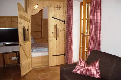 Image de Ferienwohnung Bayern, mit 2 Schlafhütte 3 Schlafräume, Küche, Bad/Dusche, Balkon, 62 Quadratmeter!