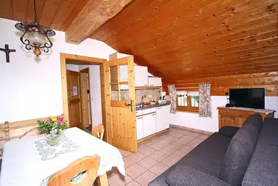 Image de Ferienwohnung 36 qm mit extra Schlafzimmer und Süd-Balkon