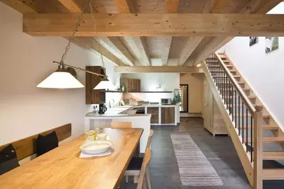 Image de \"Katzwies\" Baubiologische Nichtraucher 100 qm Ferienwohnung, 2 extra Schlafzimmer, Rollstuhlgerecht