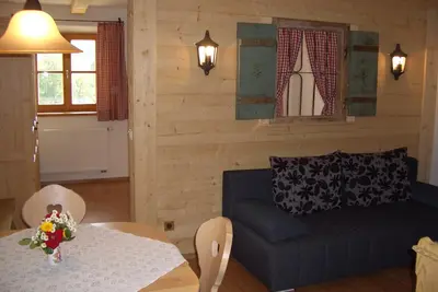 Image de Ferienwohnung Berchtesgaden, mit zusätzlicher Schlafcouch auch  für bis zu 4 Personen, sehr gut ausgestatteter Küche, D/Wc
