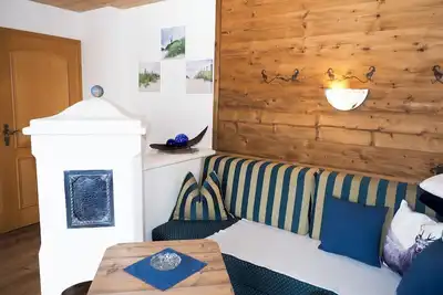Image de Ferienwohnung Blaueis, 1-2 Personen, 40 qm, Dusche/Wc, Balkon, Tv, W-Lan, 1 Schlafzimmer, Nichtraucher, Süd-Ost-West-Lage