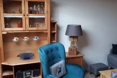 Image de Appartement 35 m², 2 Personen, Schlafraum, Wohnküche, Dusche/Wc, Tv, Wlan, Nichtraucher