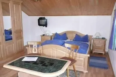 Image de Ferienwohnung 2, 50 m², 1-4 Personen, 2 Schlafräume, Wohnküche, Sat-Tv, Wlan, 3 Balkone