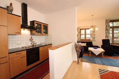 Image de Ferienwohnung 2 (67qm), -Sonntagshorn- Balkon, Kochnische, 2 Schlaf- und 1 Wohnzimmer, max 4 Pers, Wlan