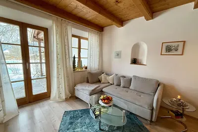 Image de Ferienwohnung (44qm), Terrasse, Kochnische, Behindertengerecht, 1 Schlaf- und 1 Wohn-/Schlafzimmer, max 4 Pers, Wlan