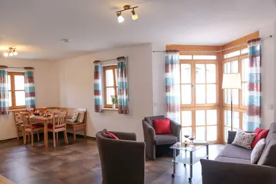 Image de Ferienwohnung \"Haunsberg\"; 55 qm mit 1 separatem Schlafzimmer